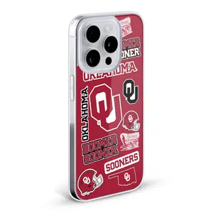 Head Case Designs University of Oklahoma OU The University Of Oklahoma Art Collage Soft Gel Case for Apple iPhone 11 Pro Max