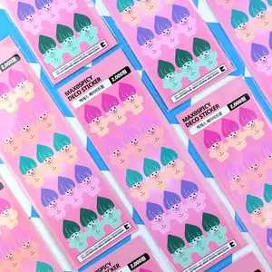 Max0Spicy Troll Friends Sticker Sheet