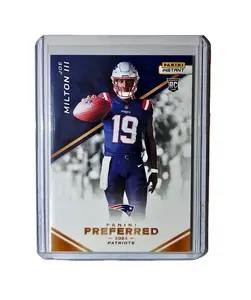 Joe Milton III 2024 Panini Preferred NFL #14 Rookie Card NE Patriots 1/335