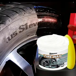 Advanced Car Tire Gloss Wax, Durable Protection & Plastic Parts Brightener, Long-Lasting Maintenance Coating, Tire Protection, Durable Tires
