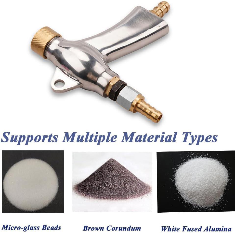 Sandblaster Gun Air Sand Blasting Ceramic Nozzles Kit for Sandblaster Cabinet