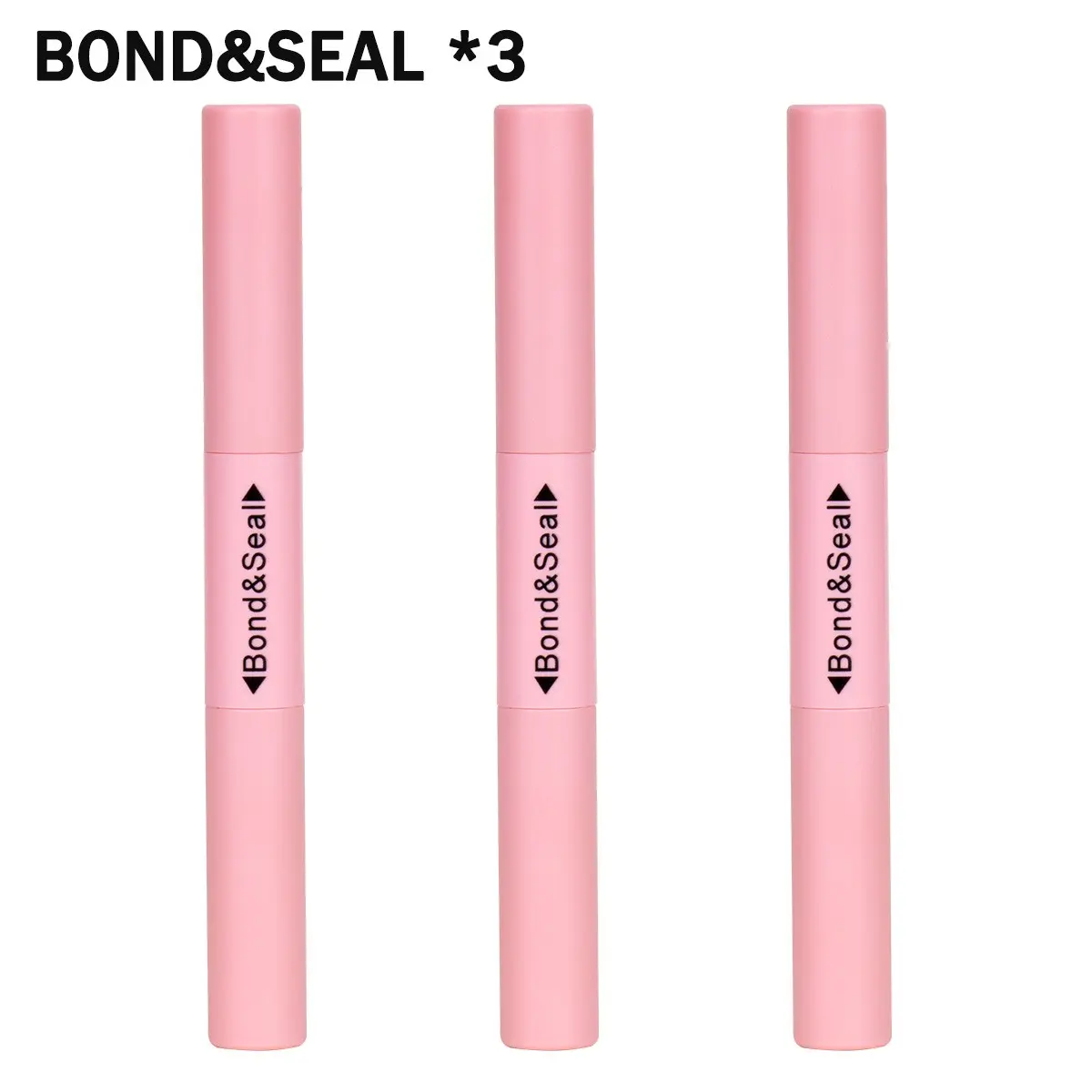 5/3pcs DIY Lash Cluster Glue, Lash Bond and Seal Stock Up Set, Long-Lasting Adhesive for Cluster False Eyelashes, Latex-Free Formula Lasts over 72 Hours, Makeup