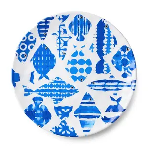 Fish Tale Melm Dinner Plate 11"