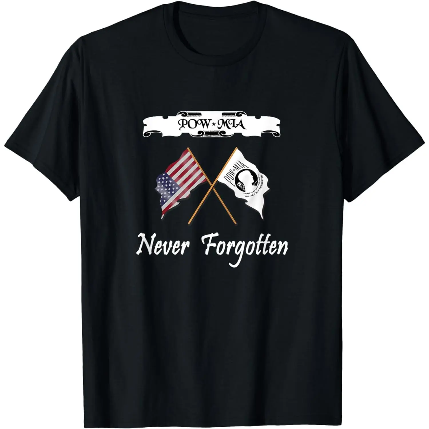 Pow Mia T shirt American and Pow Mia Flag Shirt