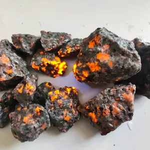1 pc Natural Flame Stone Raw Yooperlite