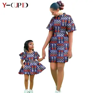 African Print Matching Mother and Daughter Dresses - Stylish Ankara Outfit for Family Events and Celebrations - Womenswear, Clothing