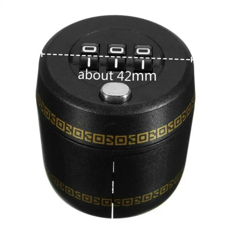 Wine Bottle Lock with 3-Digit Combination - Digital Password Lock for Alcohol Bottles, Liquor & Champagne Security Cap (Fits Most Standard Bottles)