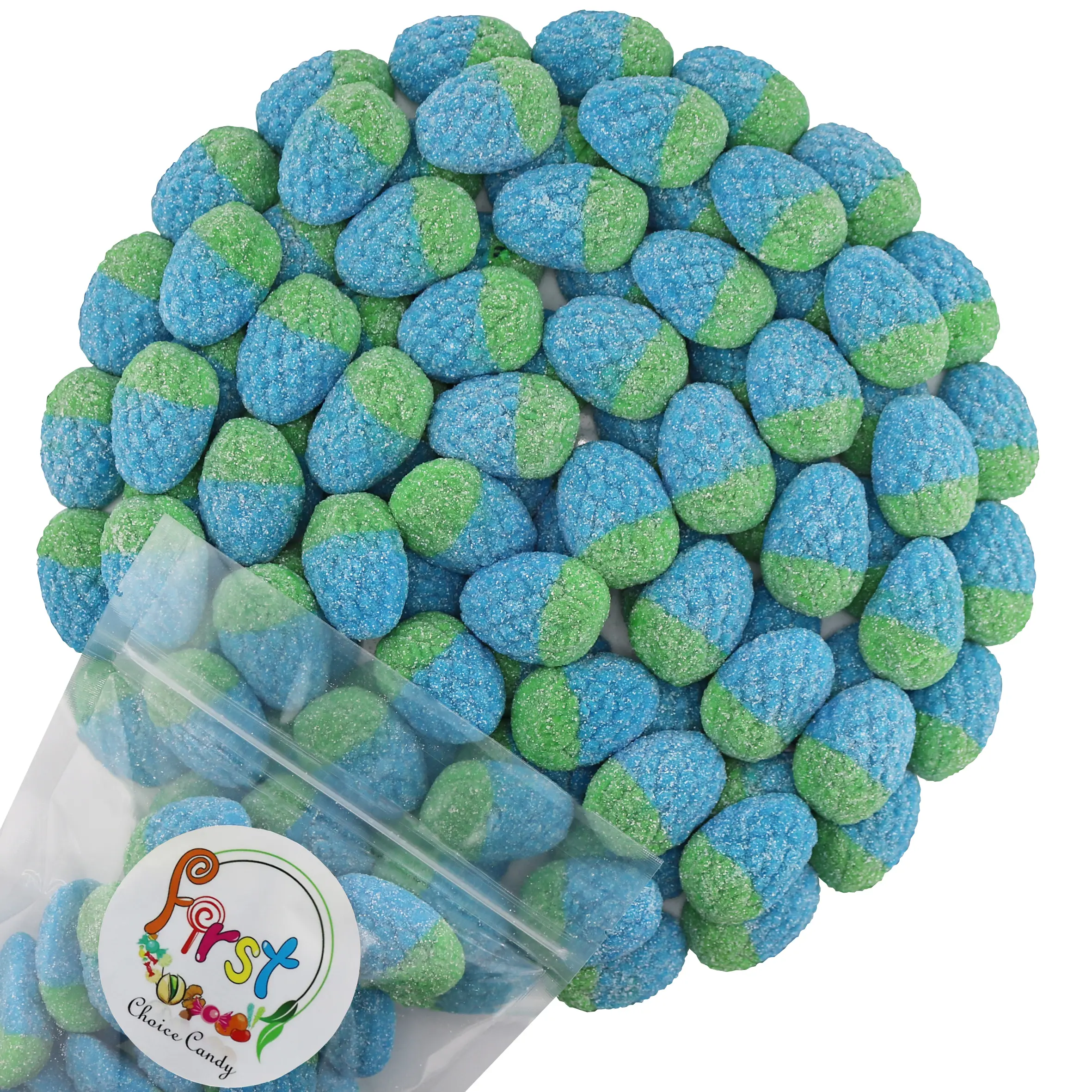 SOUR WILD BLUE RASPBERRY GUMMY 2 POUND BAG SOUR WILD BLUE RASPBERRY GUMMY 2 POUND BAG