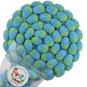 SOUR WILD BLUE RASPBERRY GUMMY 2 POUND BAG