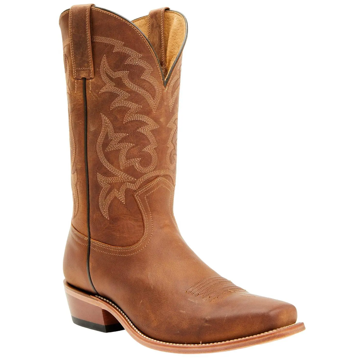 Moonshine Spirit Men's Crazy Horse Vintage Western Boot Square Toe - Bbm85