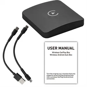 2026 Upgraded CarPlay Screen, Ultimate Portable CarPlay Adapter for Seamless In-Car Entertainment, Compatible with iPhone & Android, Best Car Accessories for Safe Driving. Car Tv Stick Car Player