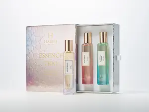 Habibi New York Essence Trio Rollerball Parfum Oil Set 15ml X 3 - Fragrance Gift Box