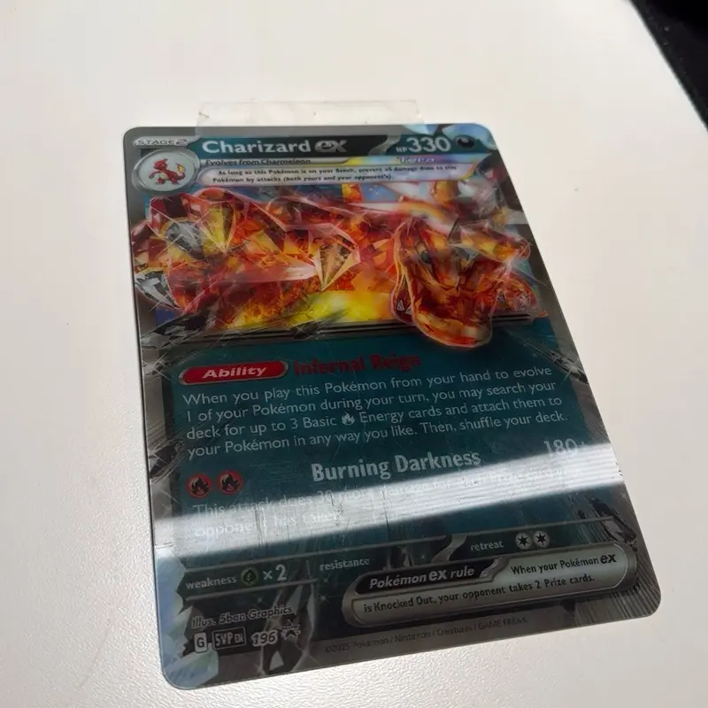Pokemon Charizard EX Card - 330 HP, Infernal Reign Ability