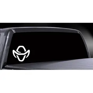 Decal Cowboy with Unique Features and Design