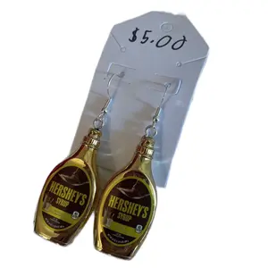 Mini Brand Earrings