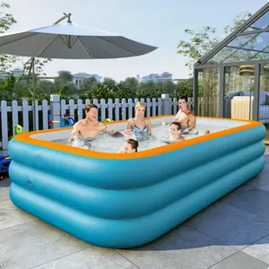 Inflatable Swimming Pool for Home Use, Large Size for Adults and Kids, Indoor Bathing Tub, Thick PVC Material, Perfect for Playing