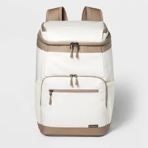 Soft Sided 18qt Backpack Cooler Tan - Embark Soft Sided 18qt Backpack Cooler Tan - Embark