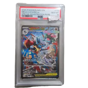 Lucario From Mega Evolutions Psa 10
