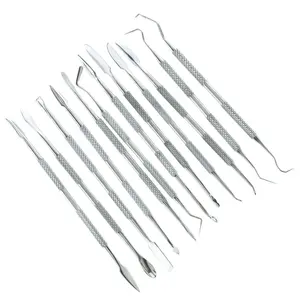 12 Piece Dual-Head Wax Carving Tool Set, DIY Wax and Clay Sculpting Kit, Model Making and Shaping Tools, Ceramic Sculpture Accessories
