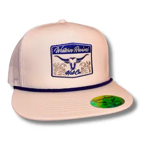 The "Cobalt Cowboy" Blue Longhorn Snapback