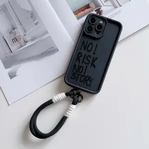 Convenient Lanyard Phone Case with Wrist Strap, Tpu Anti-Drop Protection, Fits iPhone 6/7/8/x/11/12/13/14/15/16/17 Pro Max