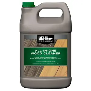 BEHR Premium 1 gal. All-In-One Wood and Deck Cleaner
