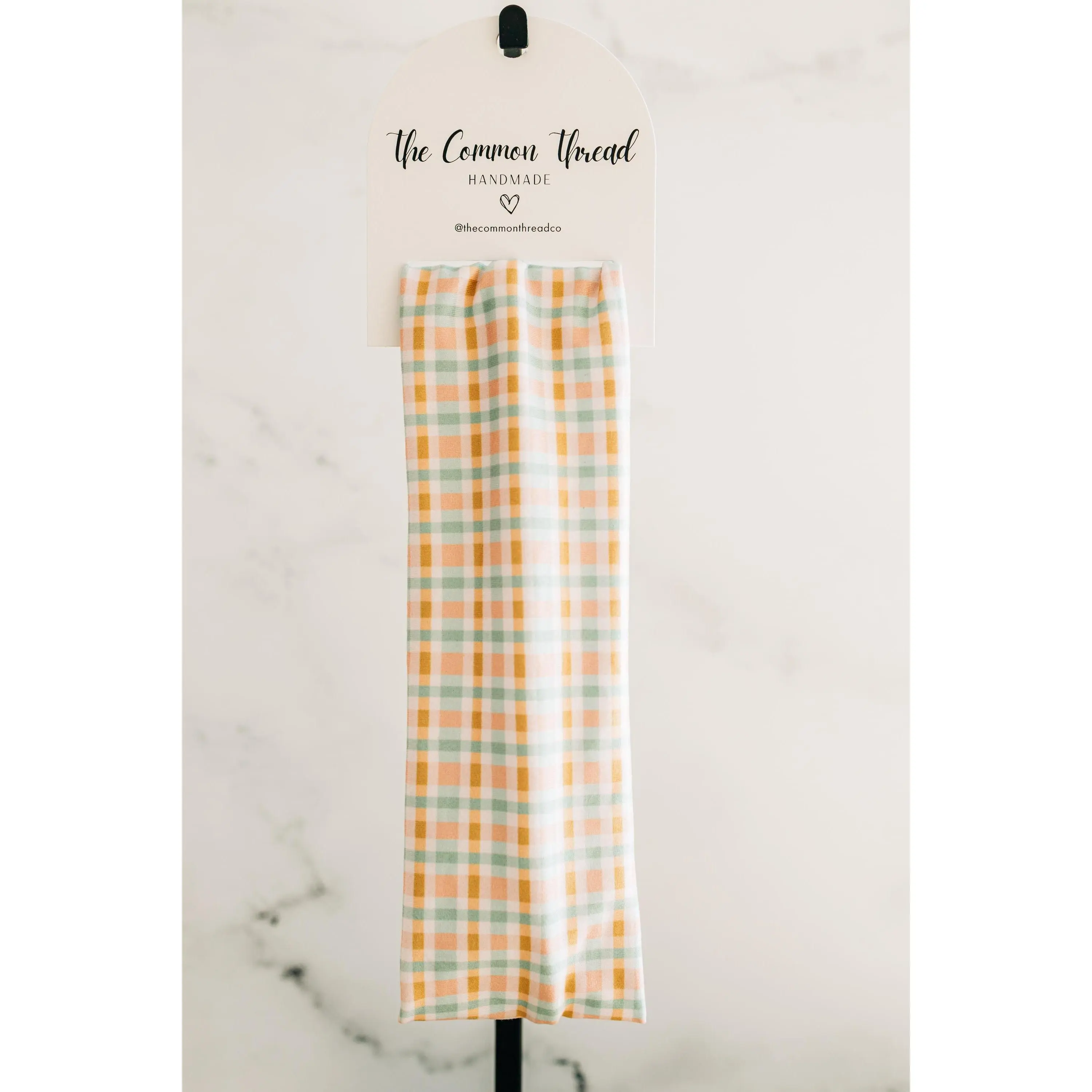 Vintage Plaid - Spring Headband Collection 2026, Buttery-Soft, Stretchy Headbands for Women and Girls, Headbands for Nurses and Teachers