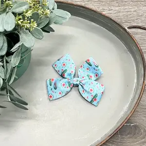 Cactus & Flowers Clippy Hair Clip Style #11