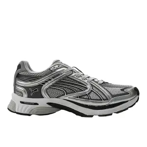 PUMA Mens Skyjet Prisco Lace Up Sneakers Shoes Casual - Grey, Silver