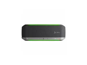 Poly - Sync 40 Smart Speakerphone (Plantronics) - Flexible Work Spaces - Connect to PC/Mac via Combined USB-A/USB-C Cable and Smartphones via Bluetooth - Works with Teams, Zoom & more,Black