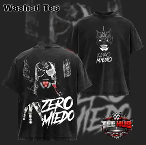 Vintage Limited Edition Cero Miedo Pentagon Jr. Washed Tee , WWe T-Shirt & Hoodie , Retro WWE Wrestling Graphic Tee for Fans, Gift for WWE Fans, Gift for Boyfriends ,WWE Fans Shirt, WWE Event Outfit