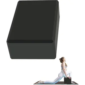 Yoga Block Unsupported Latex Eva foam Soft non slip surface with bevel for yoga pilates meditation Yoga accessories for stability balance and deep stretching
