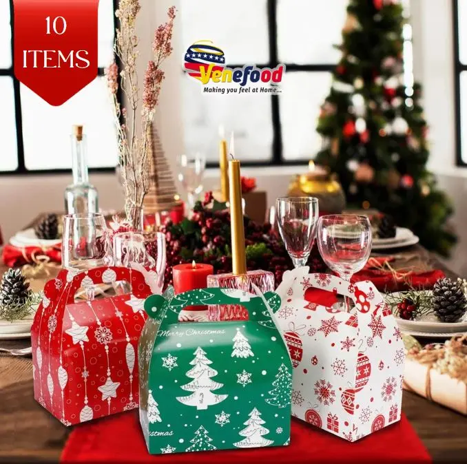 Venefood Christmas Gift Box - 10 Mixed Items