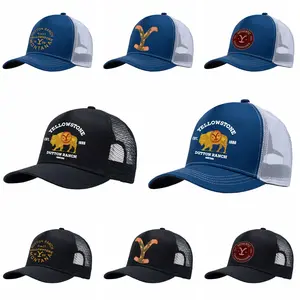 Yellowstone Dutton Ranch Logo Men Women Teens Baseball Cap Summer Performance Adjustable Ideal for Running Hiking and Sports Activities Trucker Hat