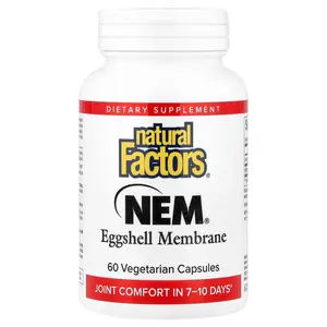 Natural Factors NEM®, Eggshell Membrane, 60 Vegetarian Capsules