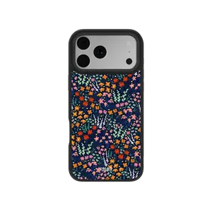 Midnight Meadow | Vibrant Wildflower iPhone Case