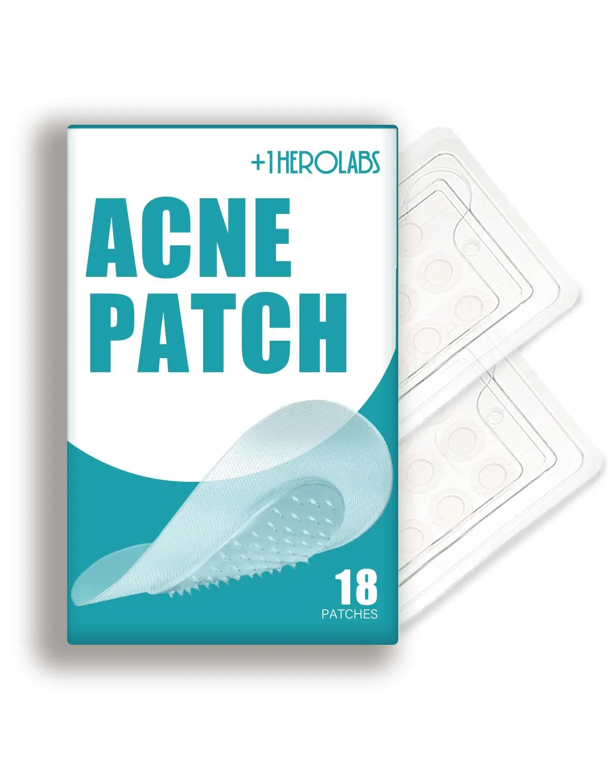 Microdart Facial Skincare Patches, Targeted Spot Care Patches, 18/27/36/54/72 Count, Easy-to-Use Face Care Patches