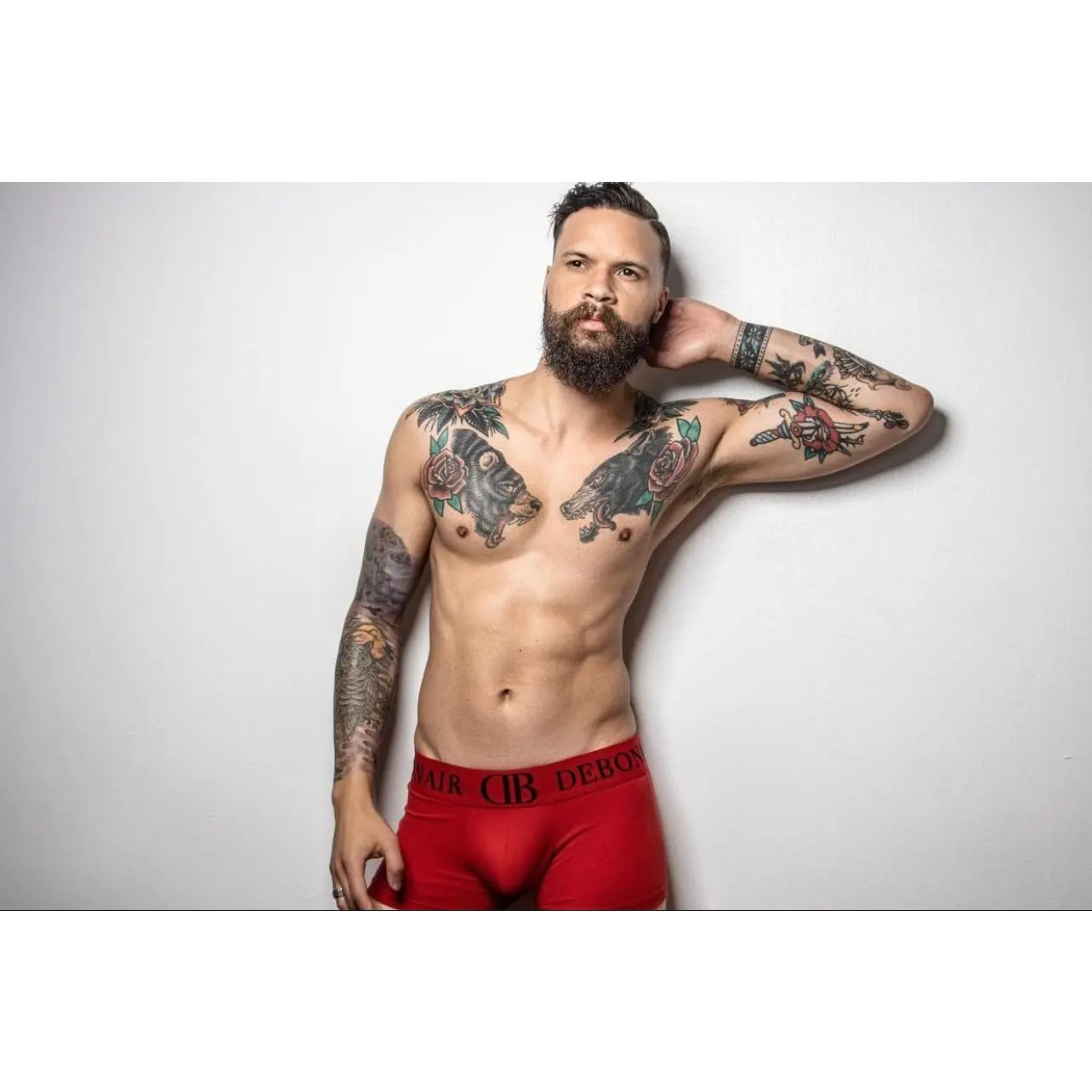 Mens Luxe Cotton "3" Trunks