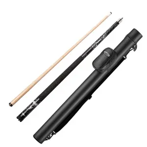 Viper 50-9938 Revolution Rider Cue & Casemaster Q-Vault Supreme Black Cue Case, Black