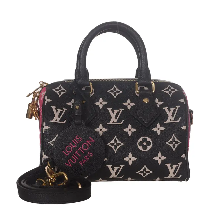 Pre-owned Louis Vuitton Empreinte Crossbody Bags Speedy 20 Multicolor CPU0726