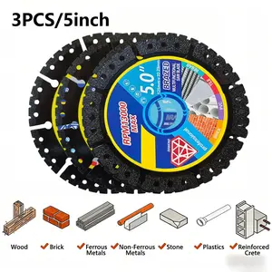 Diamond Saw Blade] Black Cutting Iron King Stainless Steel Metal Alloy Ultra-Thin Saw Blade Diamond Grinding Wheel - Metal Diamond Disc for Steel, Iron, Stone, Marble, Aluminum, Concrete, Sheet Metal Cutting - Multifunctional Cutting Disc