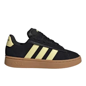 adidas Womens Grand Court Alpha 00S Lace Up Sneakers Shoes Casual - Black