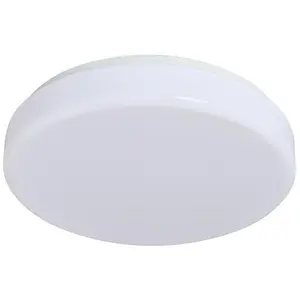 LED Ceiling Fixture Drum - White