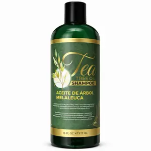 Tea Tree Oil Shampoo (Melaleuca) 16 fl oz – Scalp Cleansing & Anti-Dandruff Shampoo – Refreshing, Clarifying Formula for Hair & Scalp Care