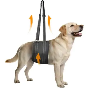 Adjustable Dog Lift Harness, Hind Leg Support Sling for Weak Rear Legs, Soft Lift and Rehab Harness Helps Senior, Injured, Disabled and Post-ACL Surgery Dogs(XL)