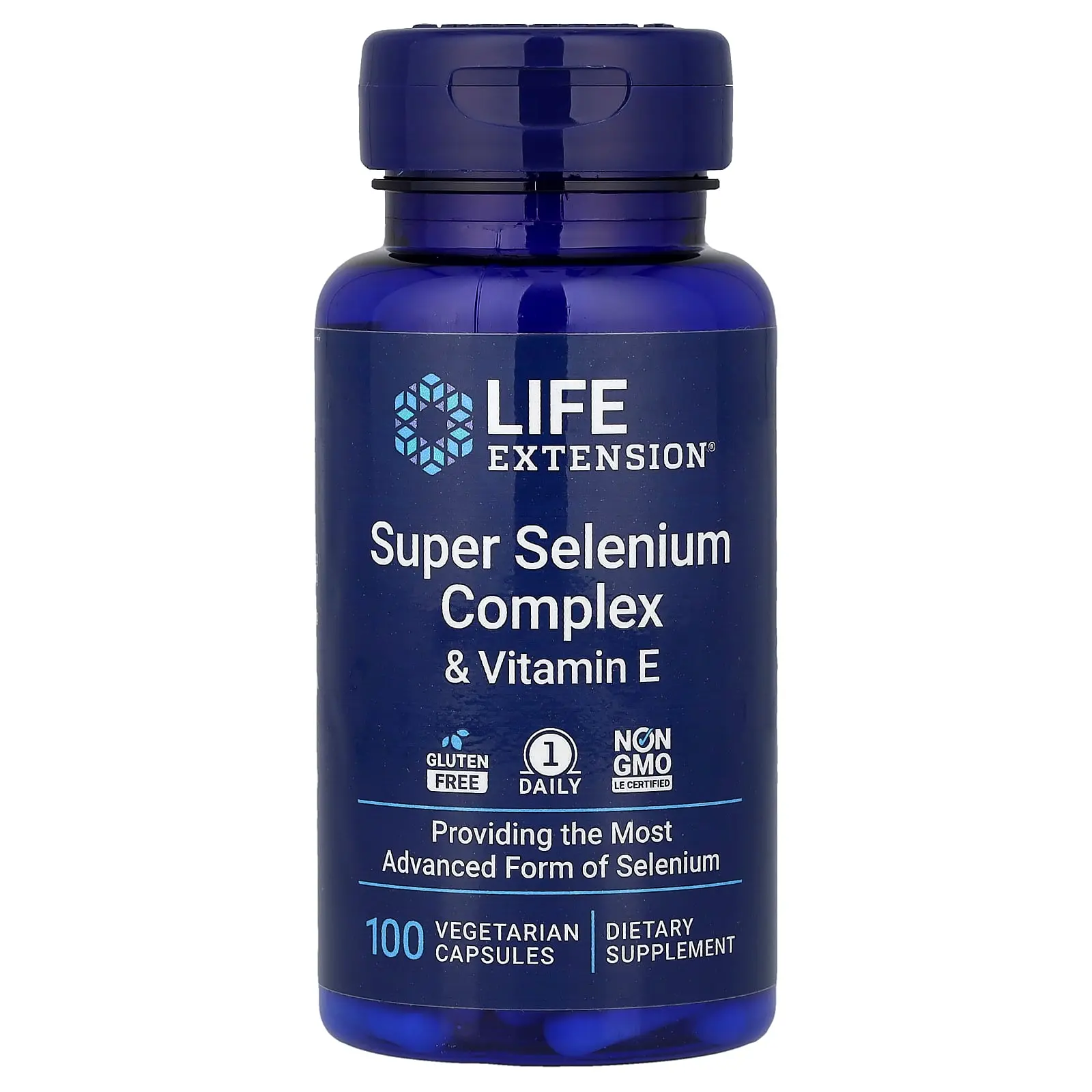 Life Extension Super Selenium Complex & Vitamin E, 100 Vegetarian Capsules Life Extension Super Selenium Complex & Vitamin E, 100 Vegetarian Capsules