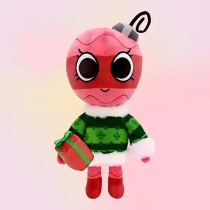 New Dandys World Bobette Plush Christmas Holiday Bauble Character Stuffed Animal Roblox Horror Game Fan Gift
