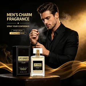 Men's Refreshing Lemon Cologne - PheromoneEnhanced Citrus Cologne - Long-Lasting Fresh Fragrance, Prepare for the next date in advance, 1oz/30ml