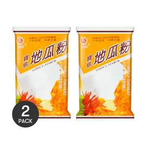 2 Pack YI FENG Sweet Potato Starch 400g/bag - Pure Red Potato Starch for Cooking & Baking