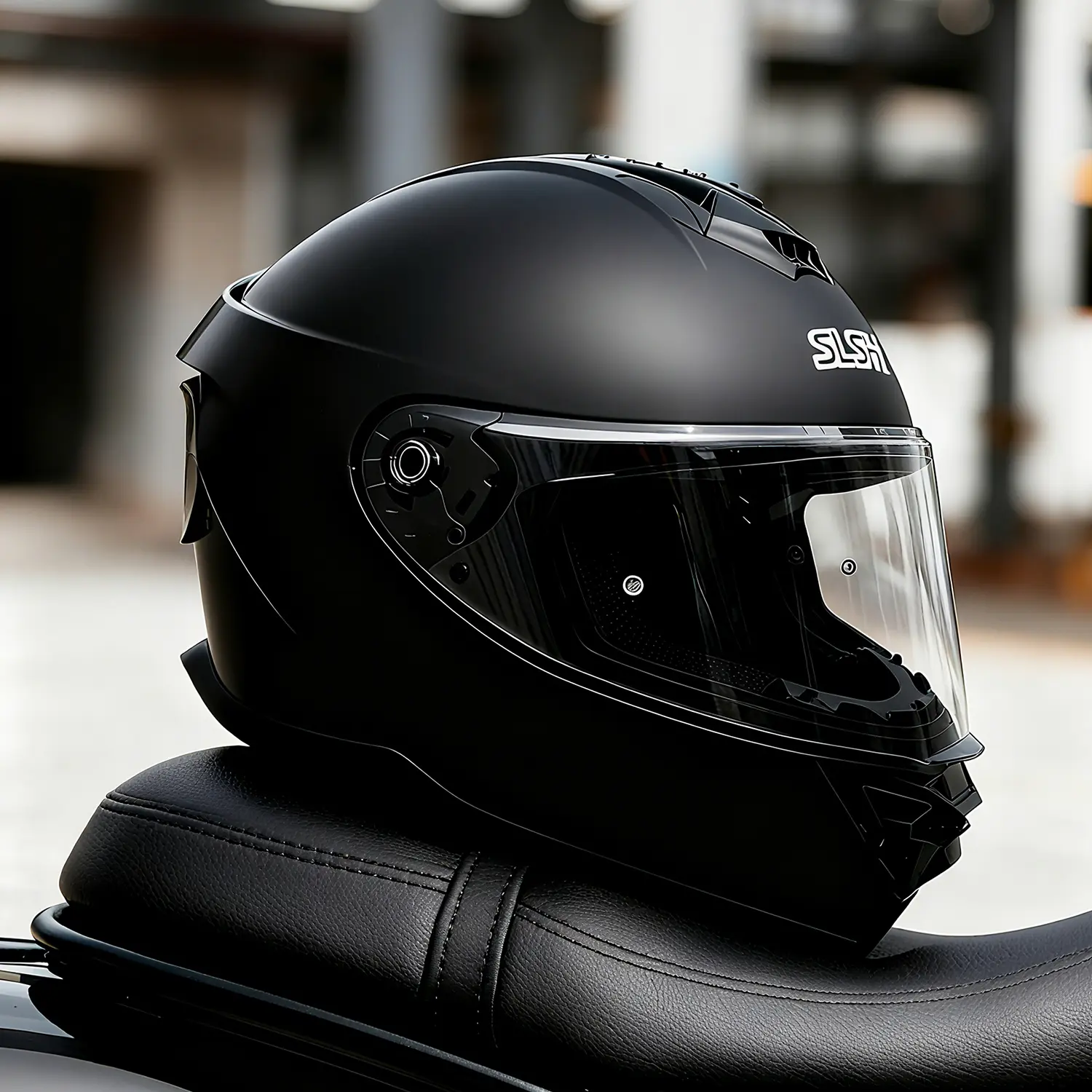 SLSHINING Electric Bike Adult Motorcycle Helmet with LED and Remote - Programmable light display, perfect for night rides, cosplay, and tech enthusiasts - boosts visibility and safety, CPSC & FCC certified, adjustable size, 1500mAh battery